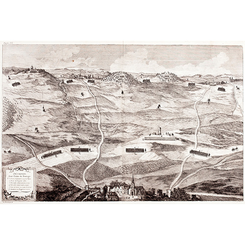 Sub.:10 - Lote: 10 - LOUIS-NICOLAS VAN BLAREMBERGHE (1716-1794) Dscription dune chane de Fourage