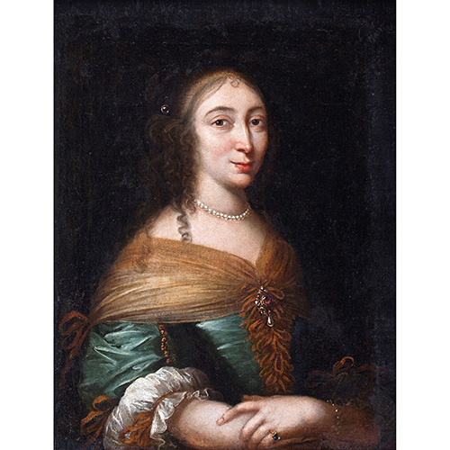 Sub.:12 - Lote: 135 - ESCUELA HOLANDESA, S. XVII Retrato de dama