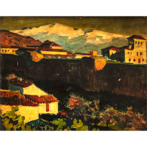 Sub.:13 - Lote: 55 - EUGENIO GMEZ MIR (Granada, 1877 - 1938) Vistas de Granada