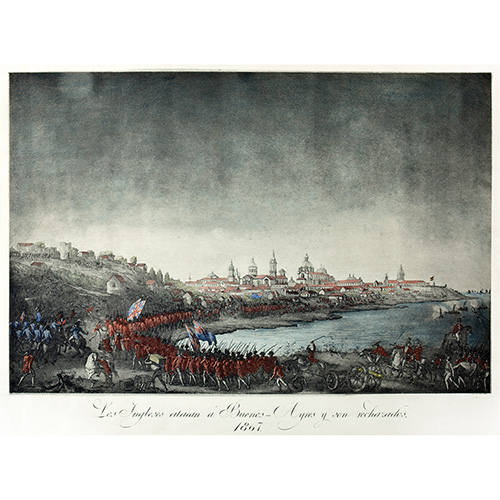 Sub.:14 - Lote: 7 -  Los ingleses atacan a Buenos-Ayres, 1807