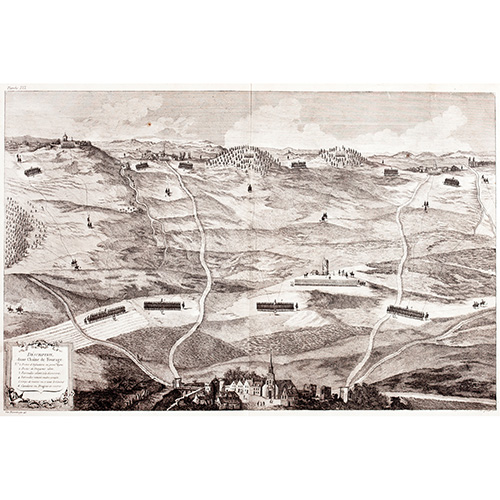 Sub.:14 - Lote: 68 - LOUIS-NICOLAS VAN BLAREMBERGHE (1716-1794) Dscription dune chane de Fourage
