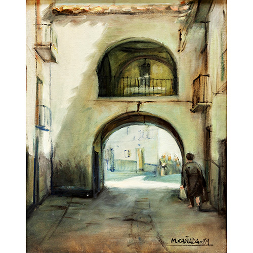 Sub.:15 - Lote: 84 - MARA NGELES CAADA (Oliete, Teruel, 1951) Arco