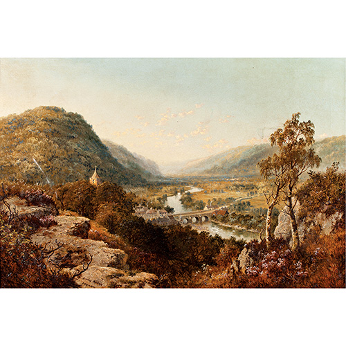 Sub.:17 - Lote: 1072 - EDMUND JOHN NIEMANN (Inglaterra, 1813-1876) Darley Bridge