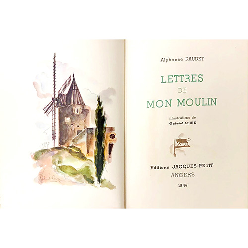 Sub.:19 - Lote: 2063 -  Lettres De Mon Moulin
