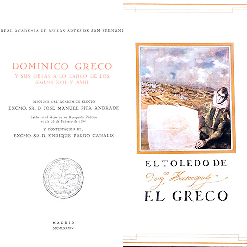 Sub.:19 - Lote: 2089 -  El Greco de Toledo y el Toledo del greco (2 vol.)