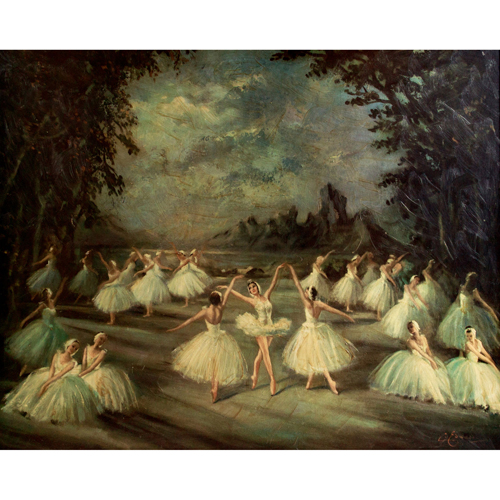 Sub.:4 - Lote: 96 -  Escena de Ballet