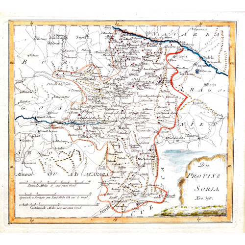 Sub.:5 - Lote: 59 - FRANZ J.J. REILLY (1766-1820); A. FRIEDRICH BSCHING, (1724-1793) Die Provinz SORIA. Viena, 1789