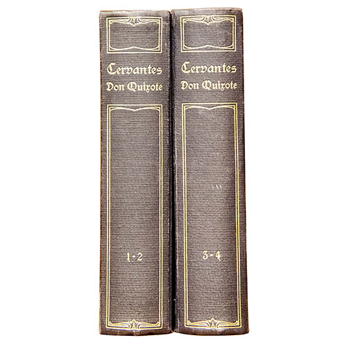 Sub.:1-On - Lote: 1463 -  Literatura. DE CERVANTES SAAVEDRA, M. traducido por VON LUDWIG TIECK, . 