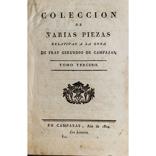 Sub.:1-On - Lote: 1359 -  RELIGI�N. De Campazas, Fray Gerundio, 