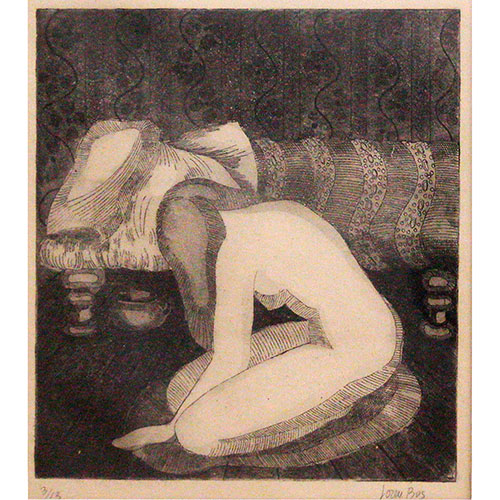 Sub.:10-On - Lote: 263 - MARIBEL LORN ROS (Caspe, Zaragoza, 1945) Desnudo femenino