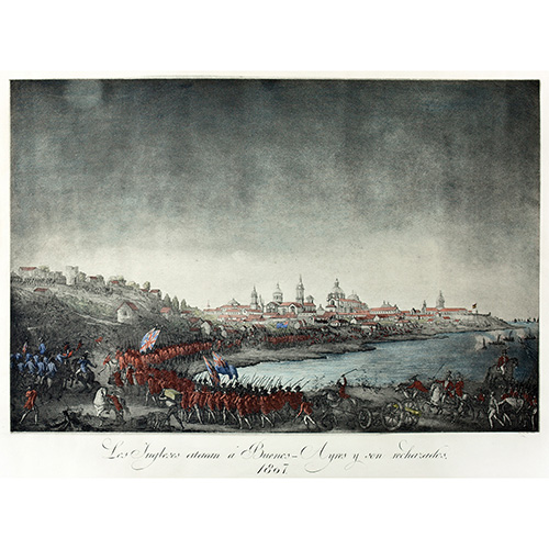 Sub.:10 - Lote: 13 -  Los ingleses atacan a Buenos-Ayres, 1807