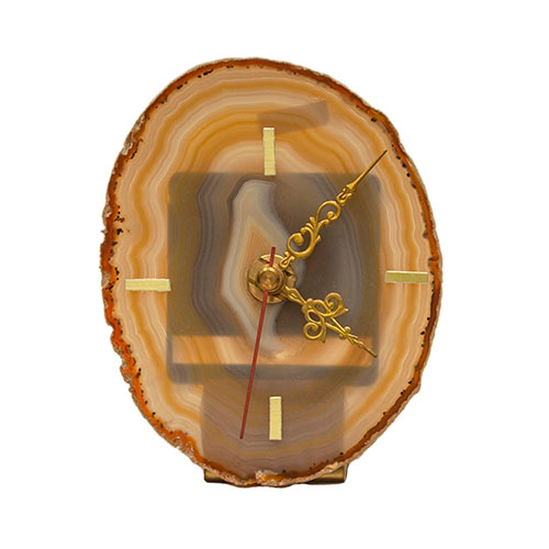 Sub.:11-On - Lote: 615 -  Reloj con esfera de ágata sin numeración y mecanismo de pila.