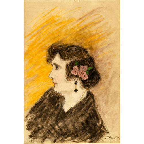 Sub.:11-On - Lote: 288 -  Retrato mujer