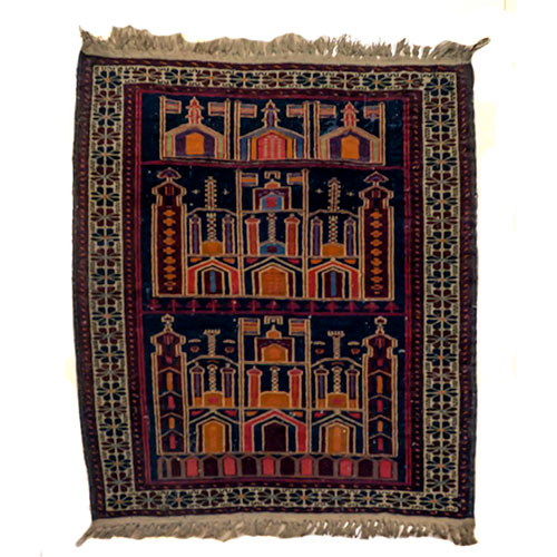 Sub.:11-On - Lote: 149 -  Peque�a alfombra de oraci�n, estilo persa