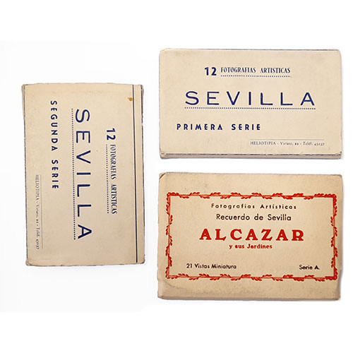 Sub.:11-On - Lote: 172 -  Lote de tarjetas postales de la ciudad de Sevilla y el Alc�zar.