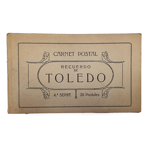 Sub.:11-On - Lote: 175 -  Lote de tarjetas postales de recuerdo de la ciudad de Toledo.