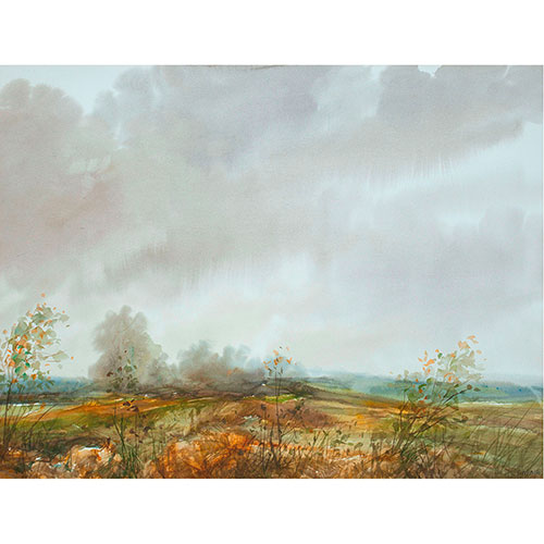 Sub.:11-On - Lote: 301 - ESCUELA ESPA�OLA, S.XX Paisaje de campo