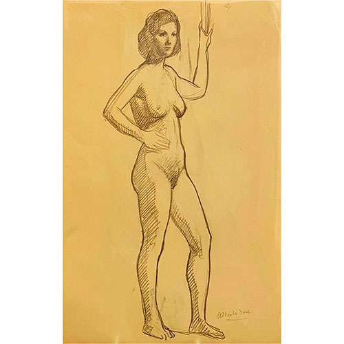 Sub.:11-On - Lote: 296 - ALBERTO DUCE VAQUERO (Zaragoza, 1915 - 2003) Mujeres