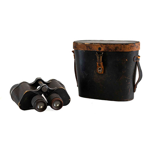 Sub.:11-On - Lote: 160 -  Prism�ticos con su estuche