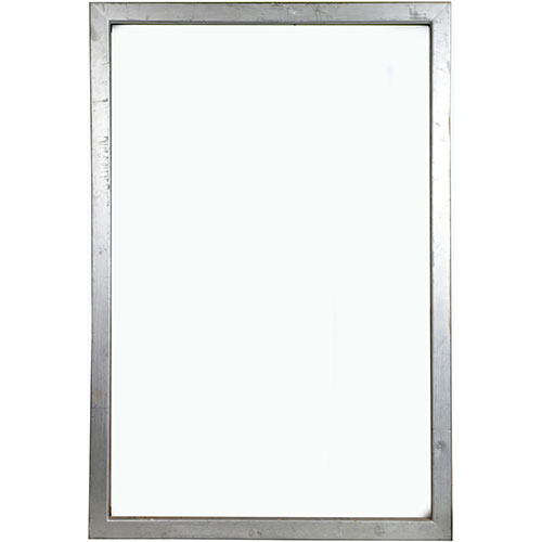 Sub.:11-On - Lote: 1279 -  Marco en madera pintada en color plata.