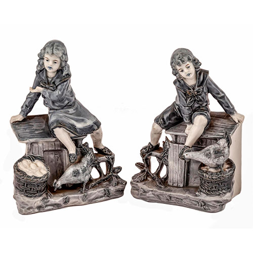 Sub.:12-On - Lote: 230 -  Ni�o y ni�a