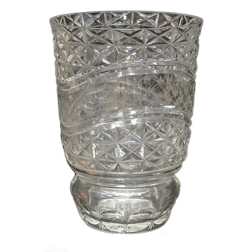 Sub.:12-On - Lote: 197 -  Jarr�n en cristal tallado