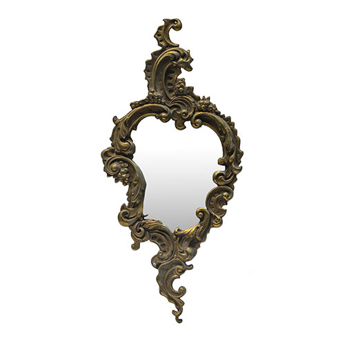 Sub.:12-On - Lote: 120 -  Cornucopia en bronce dorado.