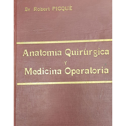 Sub.:13-On - Lote: 1409 -  Medicina. PICQU, Robert. 