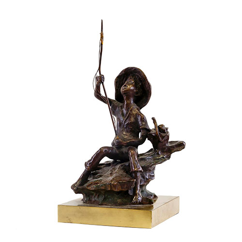 Sub.:14-On - Lote: 1583 -  Ni�o pescador