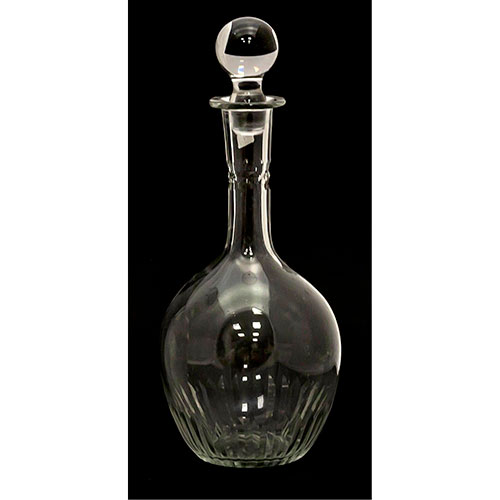 Sub.:14-On - Lote: 1458 -  Licorera en cristal tallado.