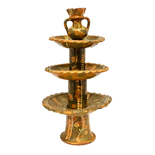 Sub.:14-On - Lote: 311 -  Frutero en cer�mica. Desperfecto