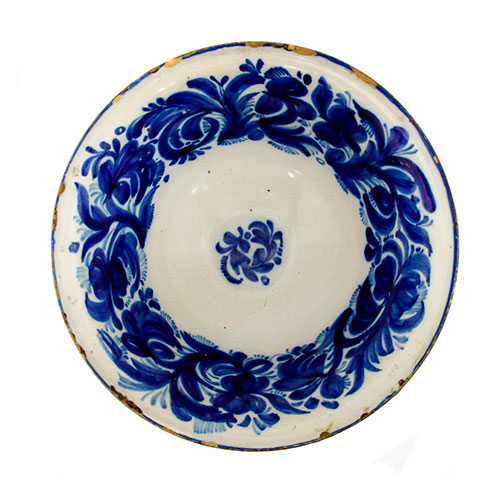 Sub.:14-On - Lote: 332 -  Frutero en cer�mica de Manises.