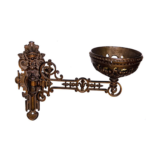 Sub.:14-On - Lote: 1617 -  Aplique de pared en calamina