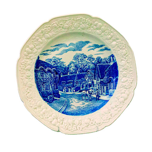 Sub.:14-On - Lote: 339 -  Plato en cer�mica inglesa