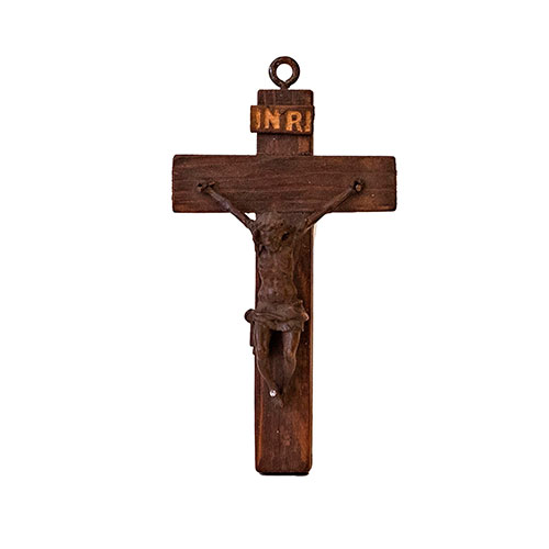 Sub.:14-On - Lote: 1544 -  Peque�o Cristo en madera