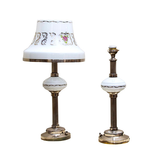 Sub.:14-On - Lote: 231 -  Pareja de l�mparas, s. XX