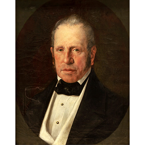 Sub.:15 - Lote: 92 - ESCUELA ESPAOLA, CA. 1900 Retrato de caballero
