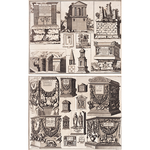 Sub.:16-Oc - Lote: 142 - ESCUELA ITALIANA S. XVIII Vistas de monumentos