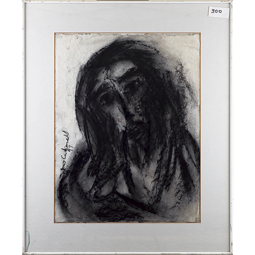 Sub.:16-Oc - Lote: 139 - ANTONIO PERIS CARBONELL (Valencia, 1957) Faz de Cristo