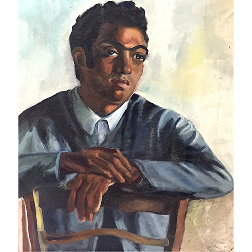 Sub.:16-Oc - Lote: 66 -  Muchacho en una silla