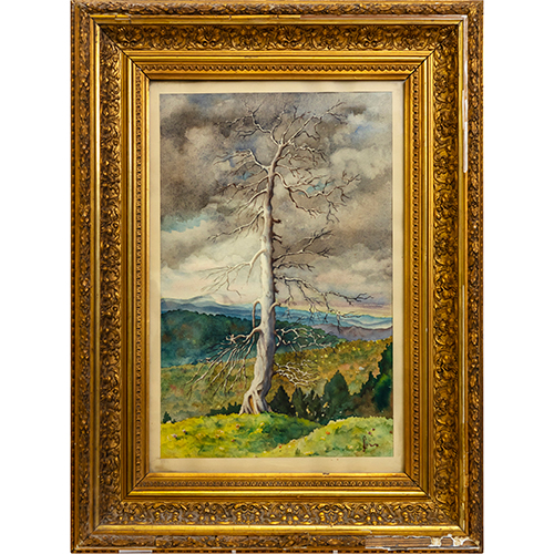 Sub.:16-Oc - Lote: 147 - ESCUELA ESPA�OLA S. XX �rbol