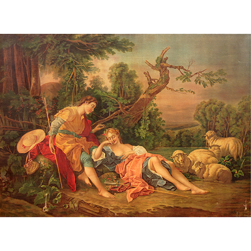 Sub.:16-Oc - Lote: 21 -  Escena buclica