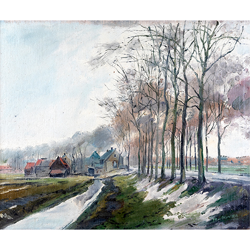 Sub.:16-Oc - Lote: 29 - FEDERICO AMALIUS VAN OOSTVEEN (1885-1979) Paisaje