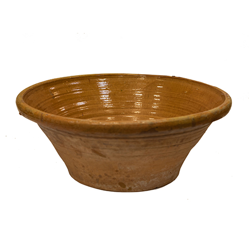 Sub.:16-Oc - Lote: 319 -  Lebrillo o barre�o de barro vidriado.