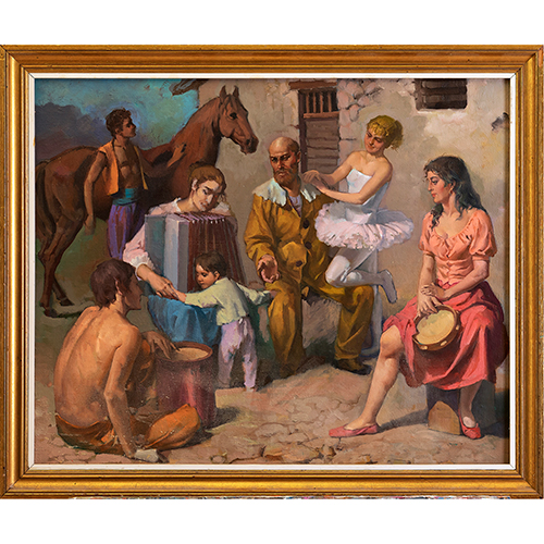 Sub.:16-Oc - Lote: 105 -  Personajes de circo