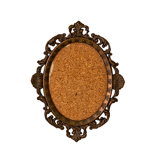 Sub.:16-Oc - Lote: 236 -  Portarretratos de colgar en bronce