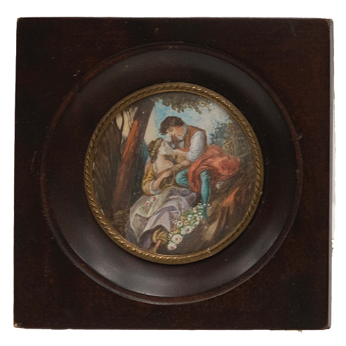 Sub.:16-Oc - Lote: 7 -  Escena galante