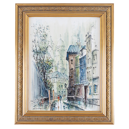 Sub.:16-Oc - Lote: 145 - JUAN SEVILLA S�EZ (1922) Vista de Par�s