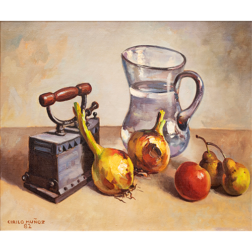 Sub.:16-Oc - Lote: 40 - CIRILO MU�OZ (1935 - 2009) Bodeg�n