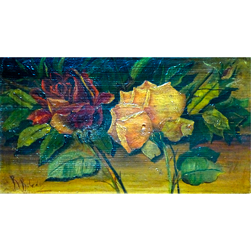 Sub.:16-Oc - Lote: 46 - CARLOS VIDAURRE PEREZ (San Sebasti�n, 1929- 1998) Rosas